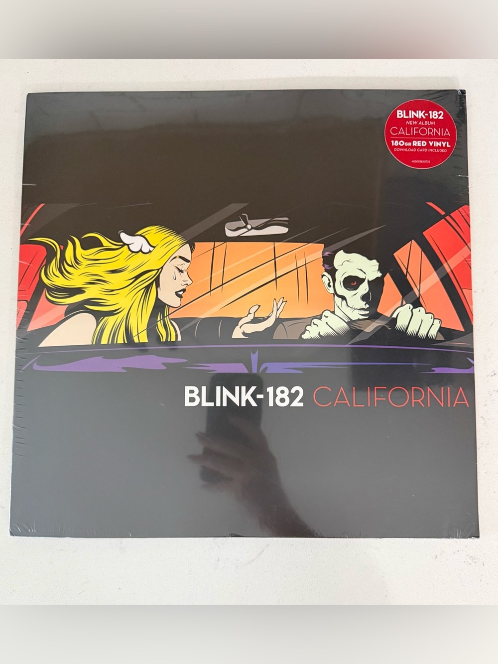 Blink-182 California Ltd Edition RED 180g Vinyl--Factory SEALED 2016 Rare